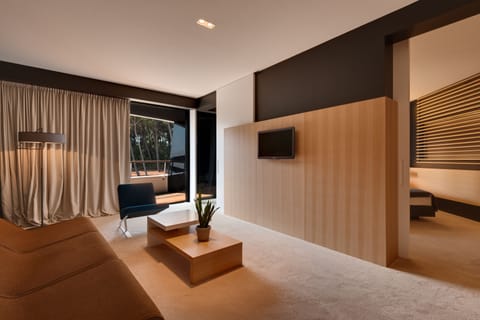 Gallery Suite | Living area | LCD TV, pay movies