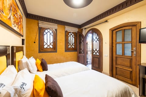 Deluxe Double or Twin Room (Citronnier) | View from room