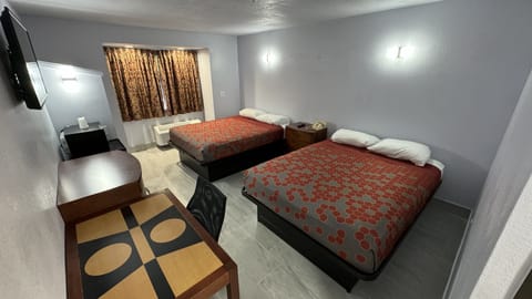 Deluxe Room, 2 Queen Beds, Non Smoking | Iron/ironing board, free WiFi, bed sheets