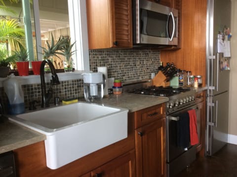 Kitchen in the main cottage
