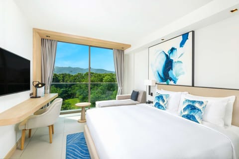 Deluxe Room, 1 King Bed, Garden View | View from room