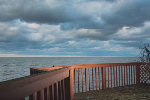 Lower Deck Overlooking Lake Erie