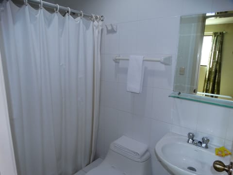 Triple Room | Bathroom | Rainfall showerhead, hair dryer, towels