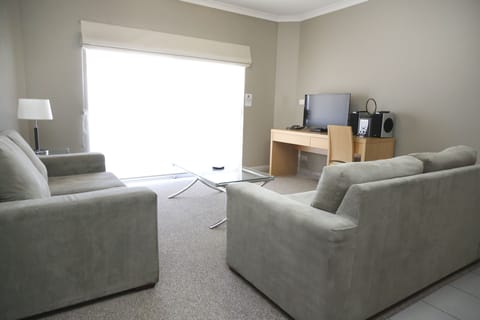 One Bedroom Apartment | Living area | LED TV, iPod dock