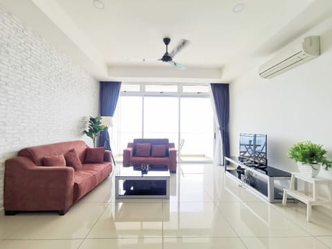 Apartment, 4 Bedrooms (A-35-05) | Living room | Flat-screen TV