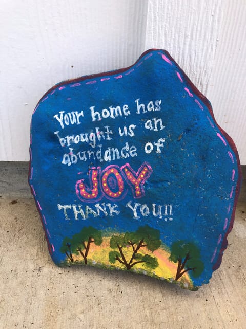 Gift from a happy guest!