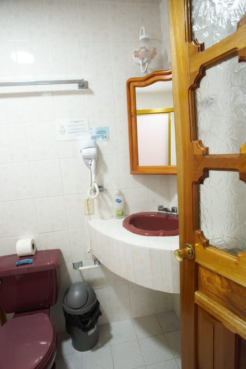 Standard Room, 2 Queen Beds | Bathroom | Shower, free toiletries, towels, soap