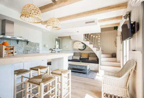 Duplex, Sea View | Private kitchen | Full-size fridge, coffee/tea maker, electric kettle, toaster