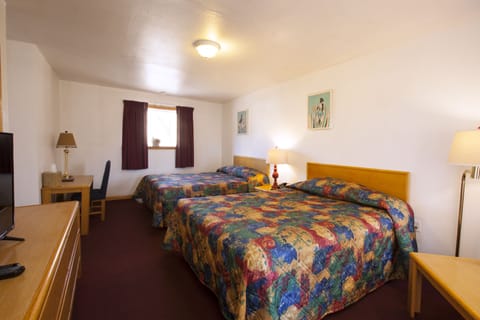 Deluxe Room, 2 Queen Beds, Kitchen | Individually furnished, desk, iron/ironing board, free WiFi