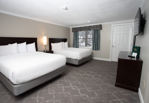 Room, 2 Queen Beds | Premium bedding, iron/ironing board, free WiFi, bed sheets