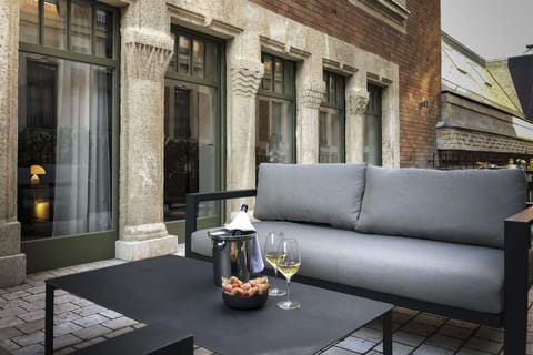 Junior suite, terrace Spa access | Terrace/patio