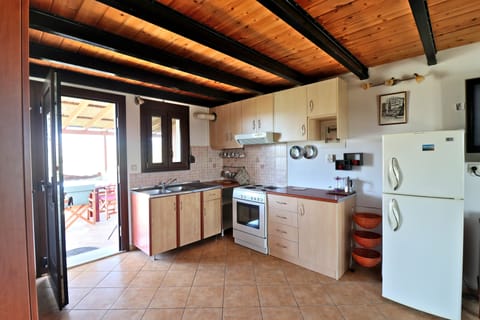 Apartment, 1 Bedroom (Split Level) | Private kitchen | Full-size fridge, oven, stovetop, espresso maker