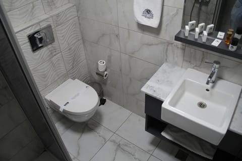 Economy Room | Bathroom | Shower, rainfall showerhead, free toiletries, hair dryer