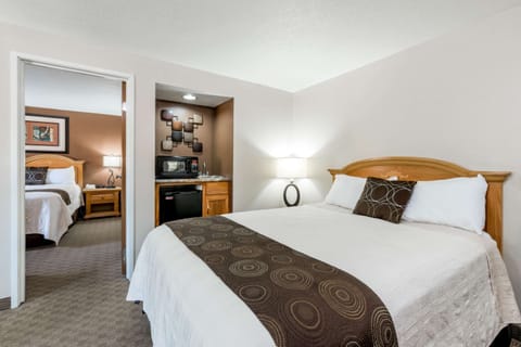 Suite, Multiple Beds, Non Smoking (Two-Bedroom) | Pillowtop beds, blackout drapes, iron/ironing board, free WiFi