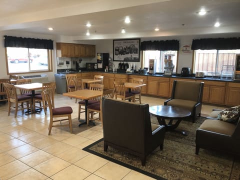 Free daily on-the-go breakfast