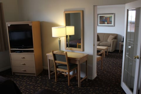 Standard Suite, 2 Queen Beds | In-room safe, desk, blackout drapes, iron/ironing board