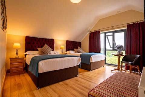 Superior Twin Room (Burren View) | Blackout drapes, soundproofing, free WiFi, bed sheets