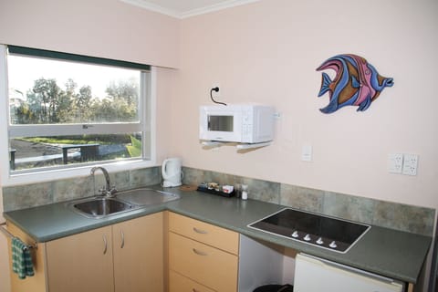 Apartment, 1 Bedroom, Sea View | Private kitchen | Fridge, microwave, stovetop, coffee/tea maker