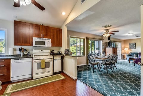 Room to cook, eat, relax, and repeat.