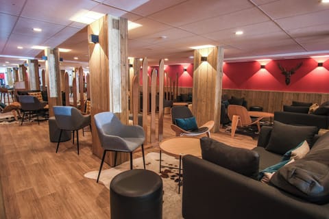 Flat-screen TV, foosball