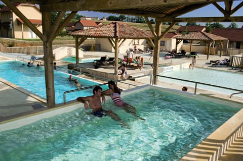 Indoor pool, seasonal outdoor pool