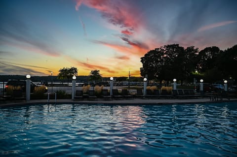 Indoor pool, outdoor pool