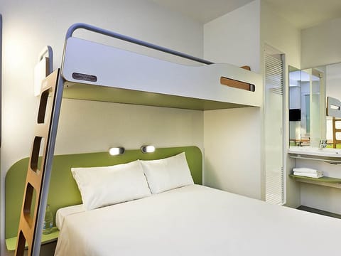 Double Room, Multiple Beds | In-room safe, desk, soundproofing, free WiFi