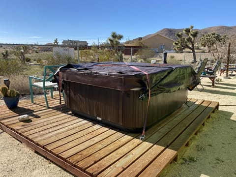 View- very private yard - fully fenced for pets