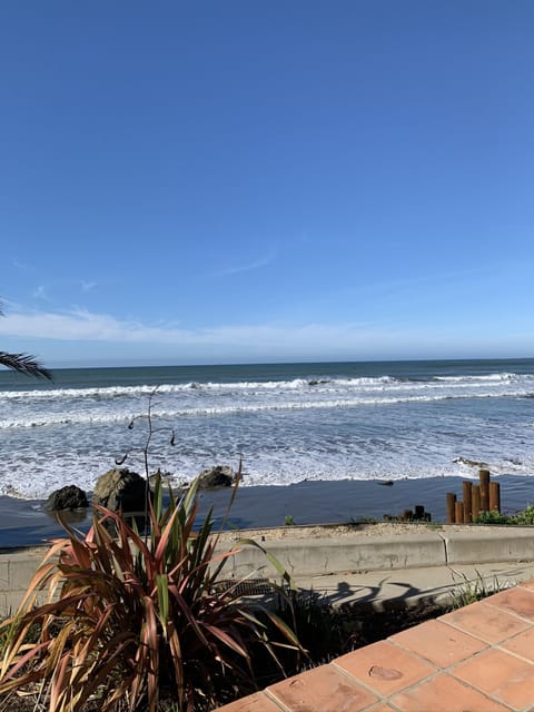 Beach Front with beach access