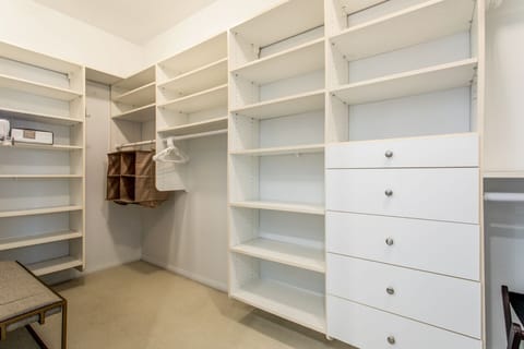 Massive walk in closet