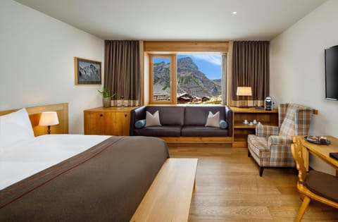 Double or Twin Room (Mountain View Room) | Premium bedding, down comforters, minibar, in-room safe