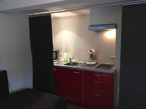 Family Room | Private kitchenette | Shared fridge, microwave, coffee/tea maker, electric kettle