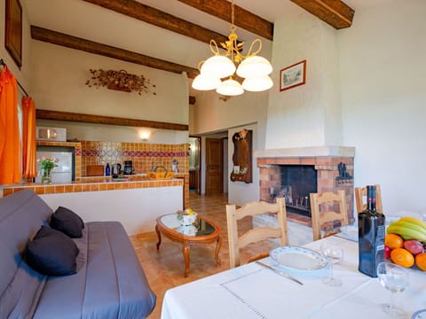 Table, Property, Furniture, Azure, Orange, Lighting, Interior Design, Wood, Picture Frame, Comfort