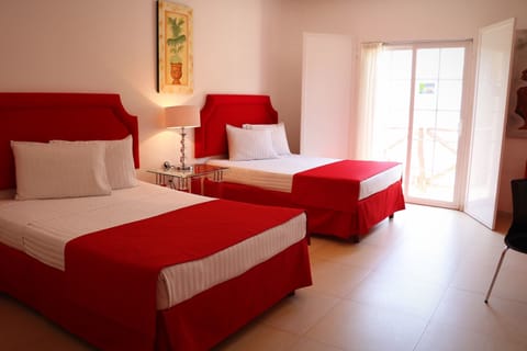 Standard Room, 2 Double Beds | View from room