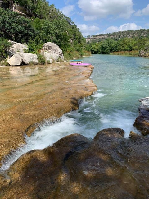Some of the clearest water in Texas to enjoyed.