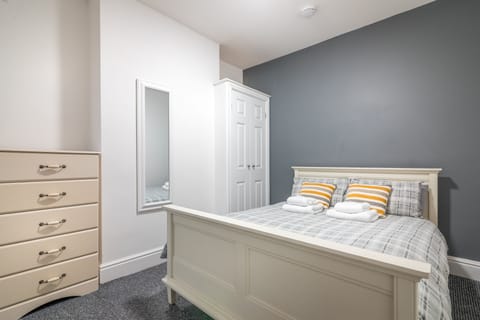 PLATFORM Port Area Apartment 2 | Down comforters, Select Comfort beds, individually decorated