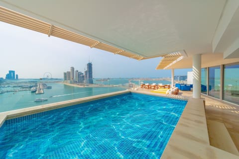 Luxury Penthouse, 4 Bedrooms, Non Smoking, Sea View | Private pool