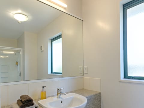 Standard Studio | Bathroom | Free toiletries, hair dryer, towels, soap