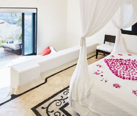 Junior Suite, 1 King Bed, Terrace, Ocean View | 1 bedroom, premium bedding, down comforters, pillowtop beds