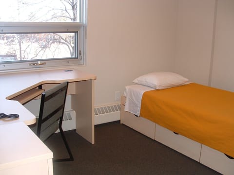 Shared Dormitory, 1 Twin Bed | Desk, laptop workspace, blackout drapes, iron/ironing board