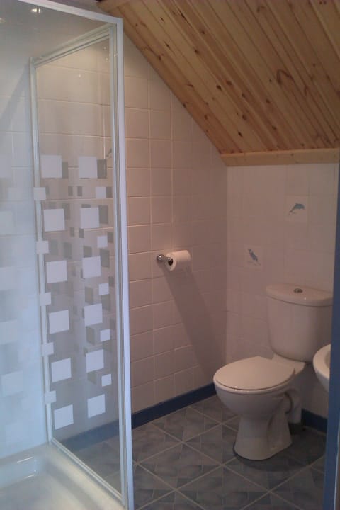 Twin Room, Ensuite | Bathroom | Shower, hair dryer, towels