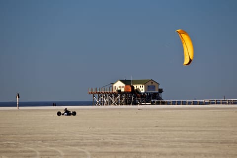 Beach nearby, beach bar