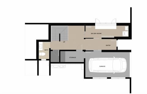 Chalet, 3 Bedrooms | Floor plan