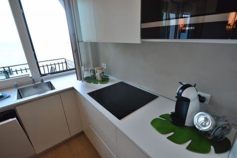 Apartment, 1 Bedroom | Private kitchen | Full-size fridge, microwave, oven, stovetop