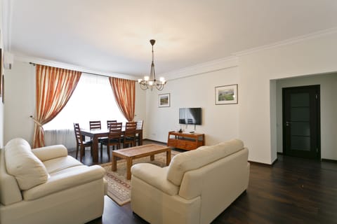 Apartment, 2 Bedrooms | Living room | LED TV