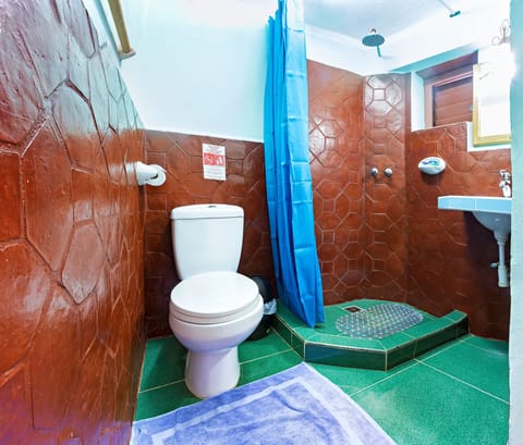 Family Double Room | Bathroom | Shower, rainfall showerhead, designer toiletries, towels