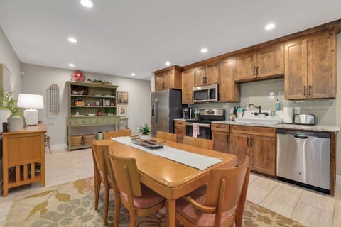 Fully stocked kitchen with Keurig
