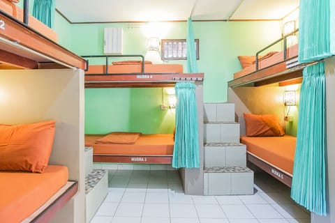 Standard 6-Bed Mixed Dormitory Room | Free WiFi, bed sheets