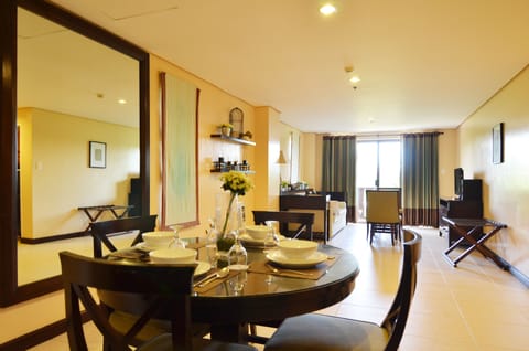 One Bedroom Superior | Living area | LCD TV, DVD player