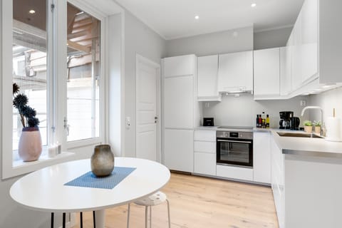 3 bedroom apartment, 1st floor | Private kitchen | Fridge, oven, stovetop, dishwasher